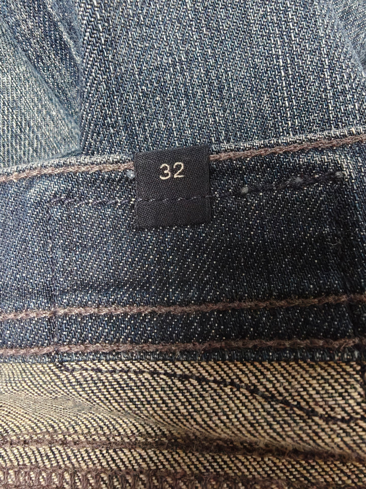 Citizens Of Humanity Womens Ingrid Low Rise Flare Jeans Blue Size 32