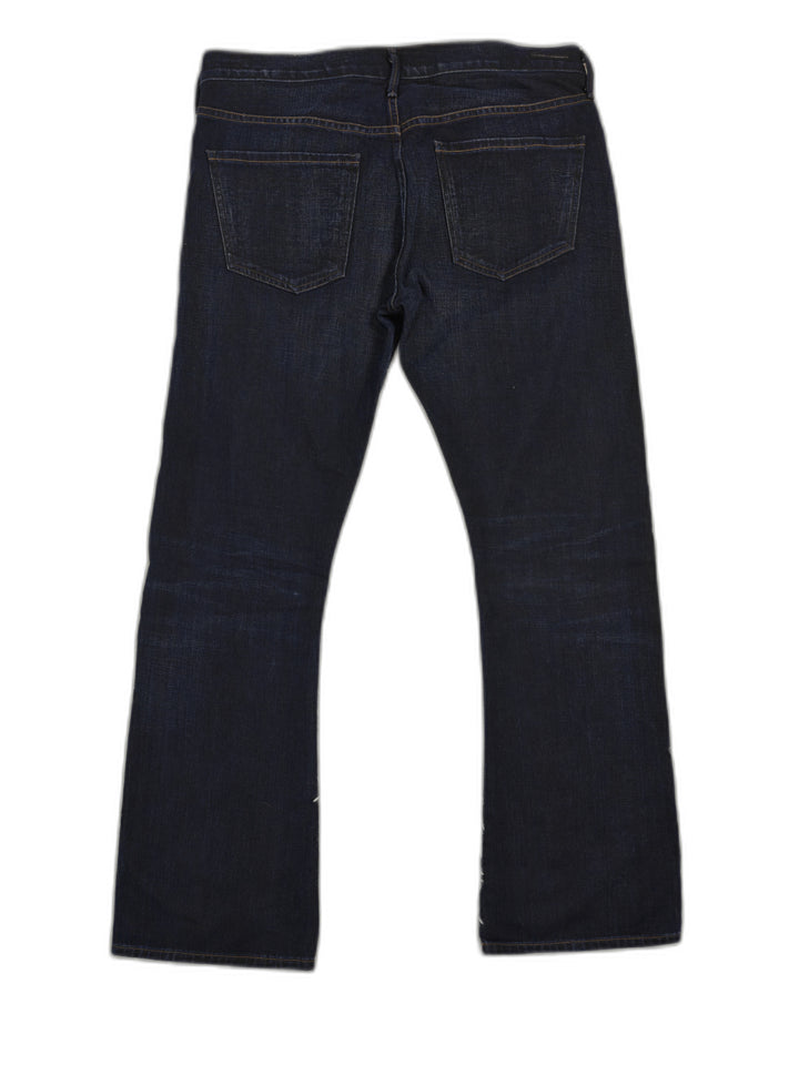 Citizens Of Humanity Womens Riley Boy Bootcut Jeans Dark Indigo Size 32