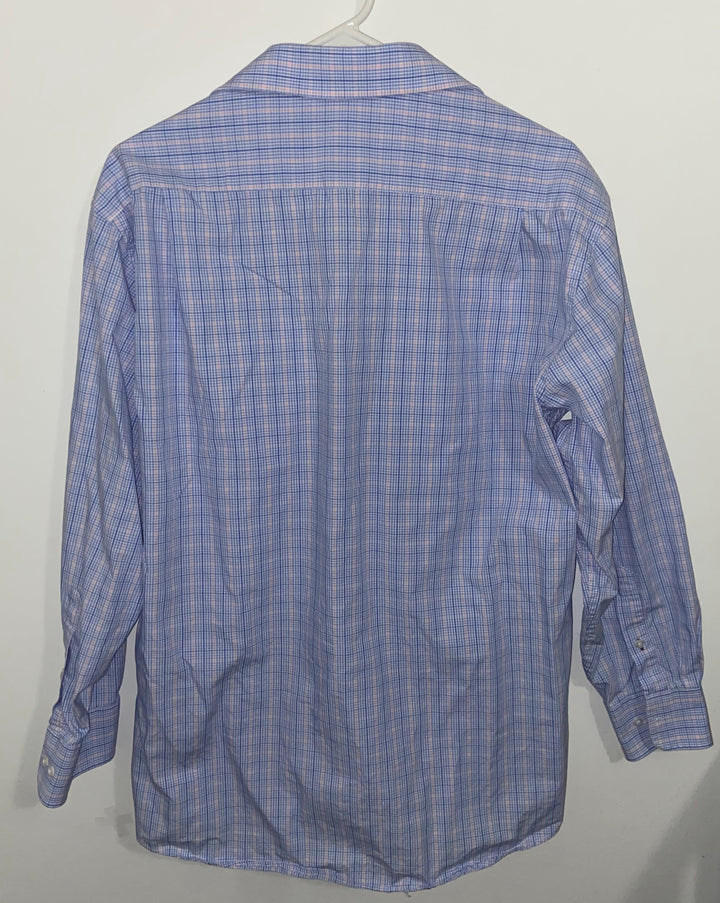 Tommy Hilfiger Men's M Checkered Long Sleeve Button-Up