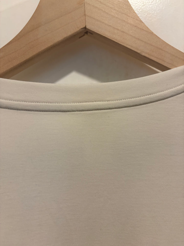 Lululemon Jersey Training Short Sleeve Shirt Bone Size 12 NWT Oversized Soft Tee