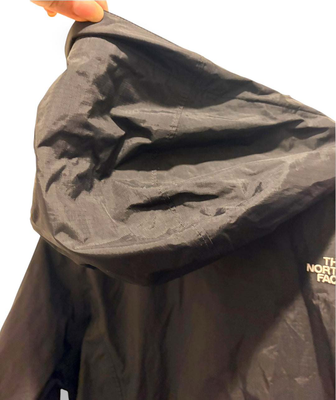 The North Face Women’s Black HyVent Hooded Rain Jacket Windbreaker Size M
