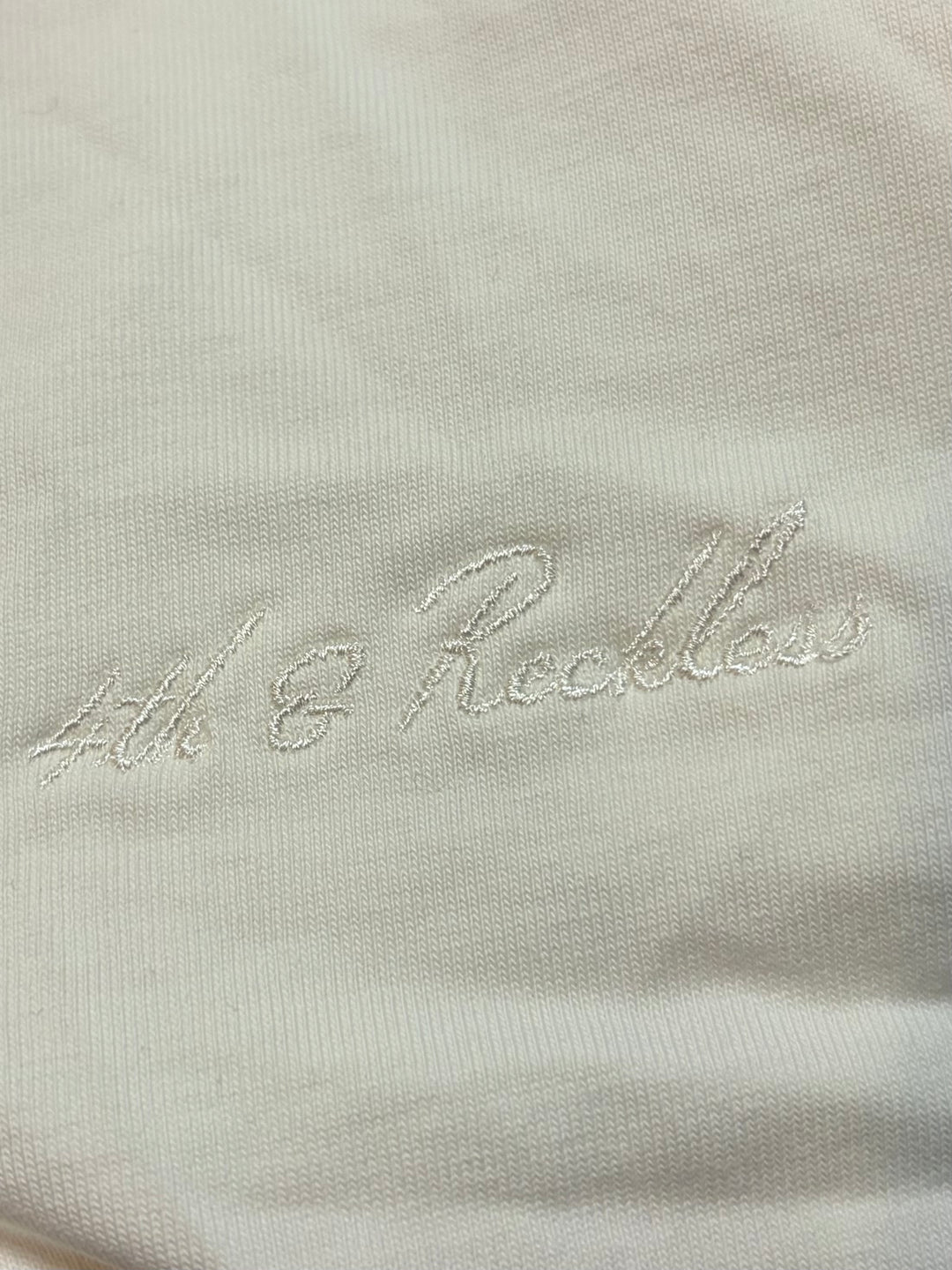 4th &amp; Reckless White Asymmetric Lace Hem Cotton T-Shirt Size M NWT Elevated