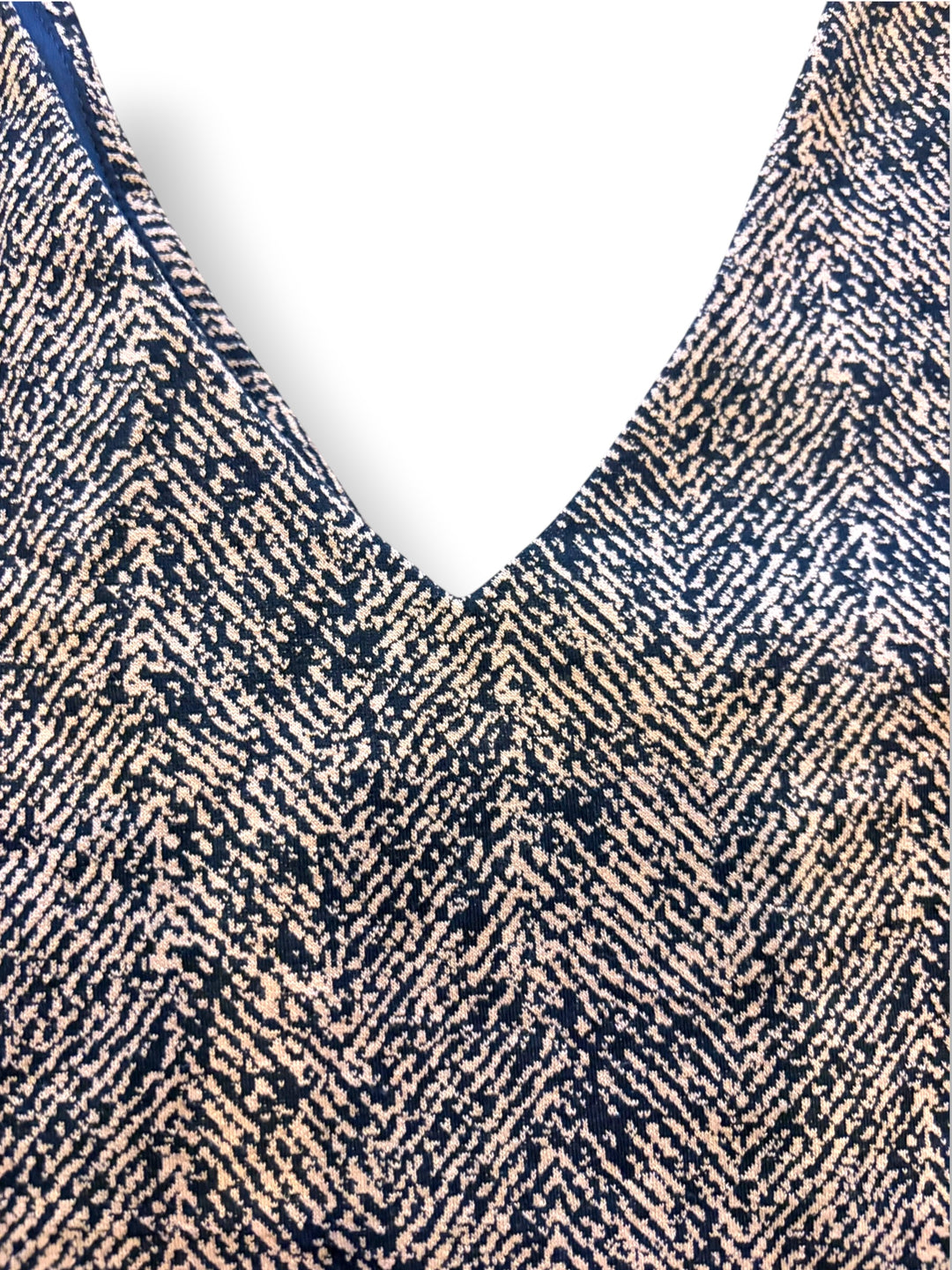 Express Brown Black Herringbone Belted Sheath Dress Size M NWT Dark Academia