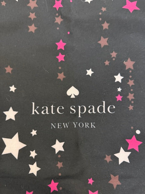 Kate Spade Star Print Reusable Shopping Tote Bag