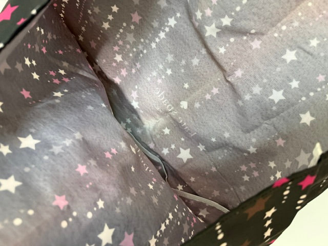 Kate Spade Star Print Reusable Shopping Tote Bag