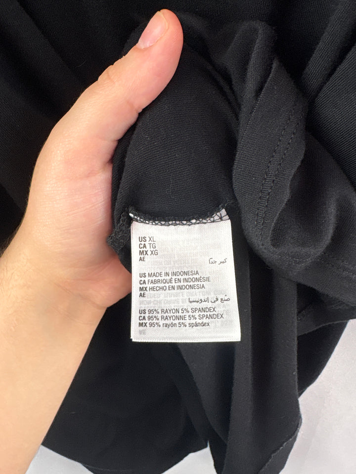 Women’s INC International Concepts XL Black Sleeveless Blouse