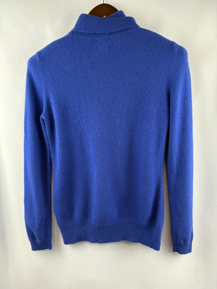 Women’s Jaclyn Smith Medium Royal Blue Turtleneck Sweater