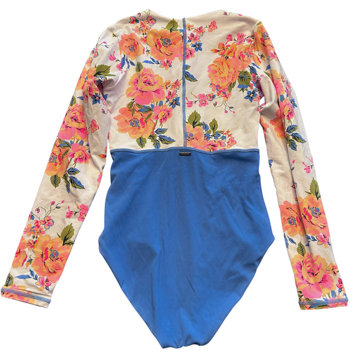 Maaji Women's XS Swimsuit Free Spirit Triton Surf One Piece Reversible Longsleeves Sunblock