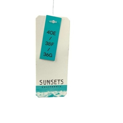 Women's Sunset *NWT* Black Pattern Bikini Set - See Description for Size