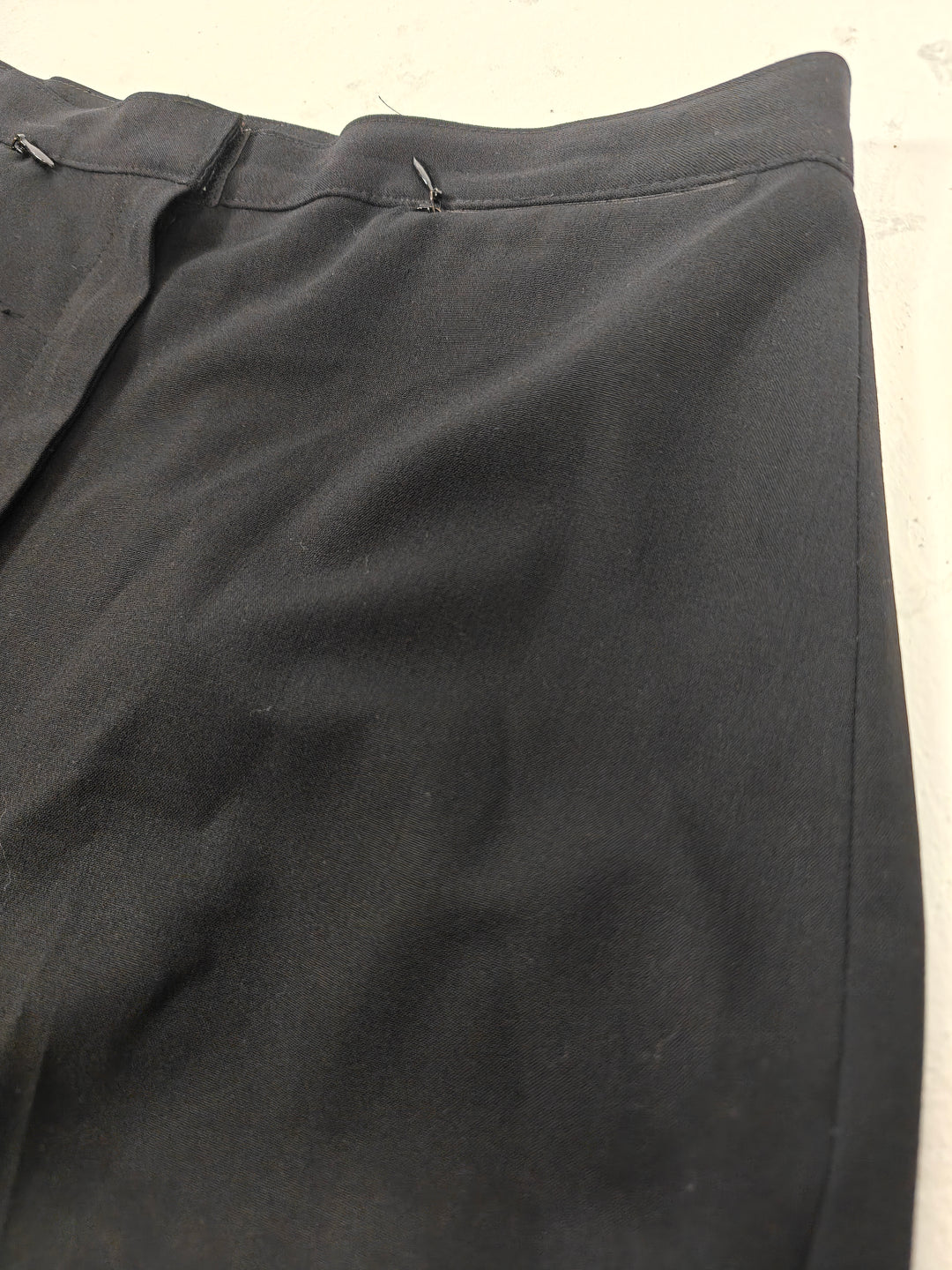 Womens Piazza Sempione Dress Pants Black 27 Waist
