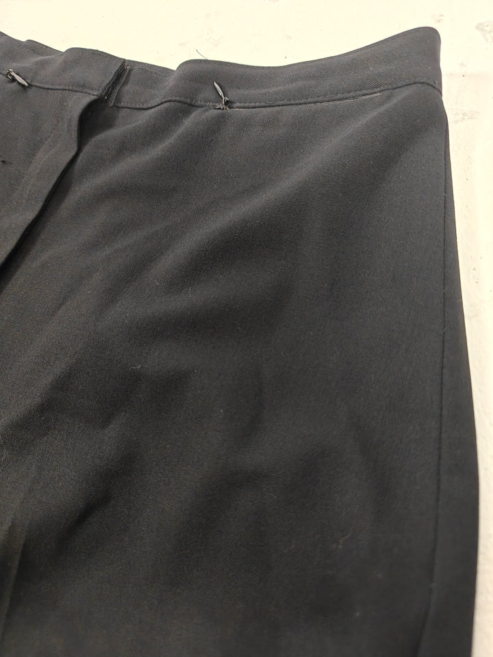 Womens Piazza Sempione Dress Pants Black 27 Waist