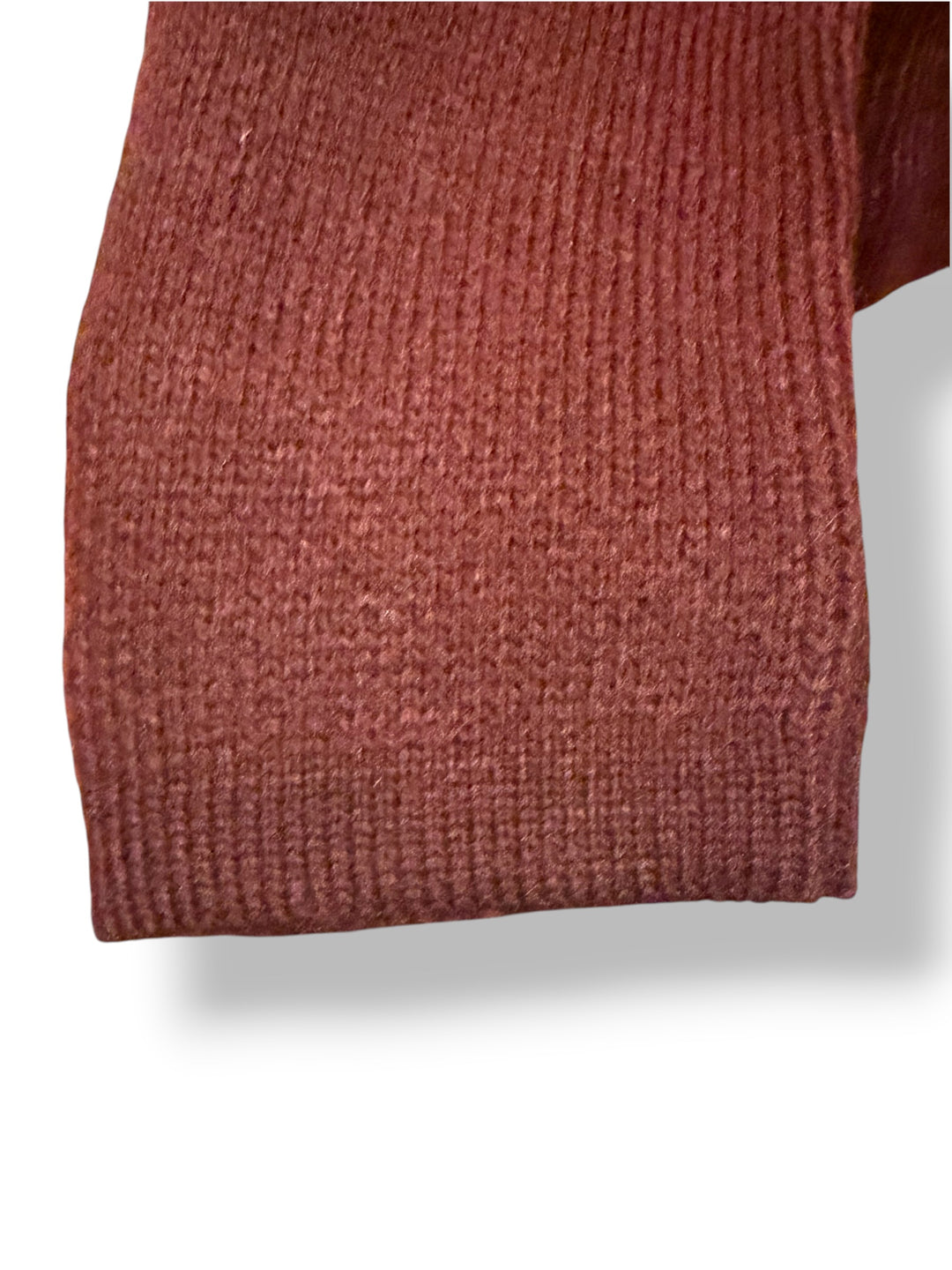 Zara Burgundy Maroon Gold Button Cardigan Sweater Size L NWT Quiet Luxury