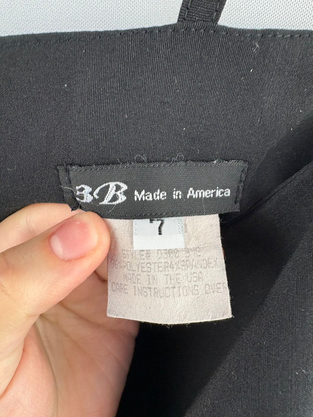 Women’s B.B. Size 7 Black Sleeveless Cocktail Dress