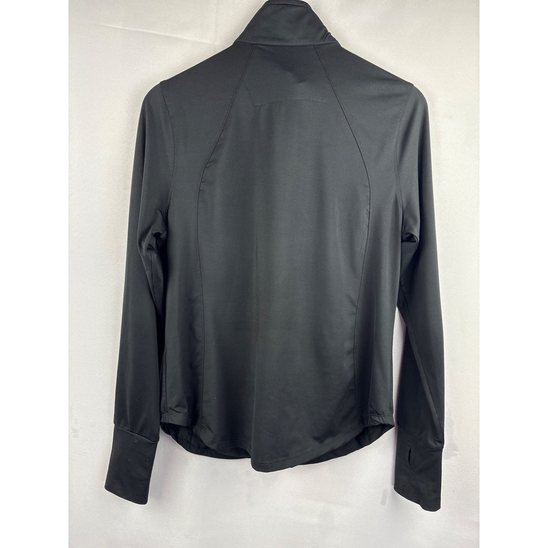 WW Heather Grey Indian Canyons Golf Resort Black Pullover Jacket M
