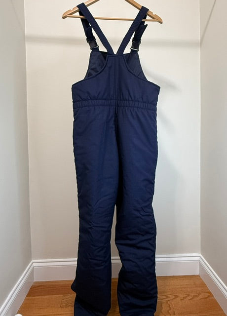 FREE Brand Women’s Vintage Insulated Navy Ski Bib Pants FitsXS