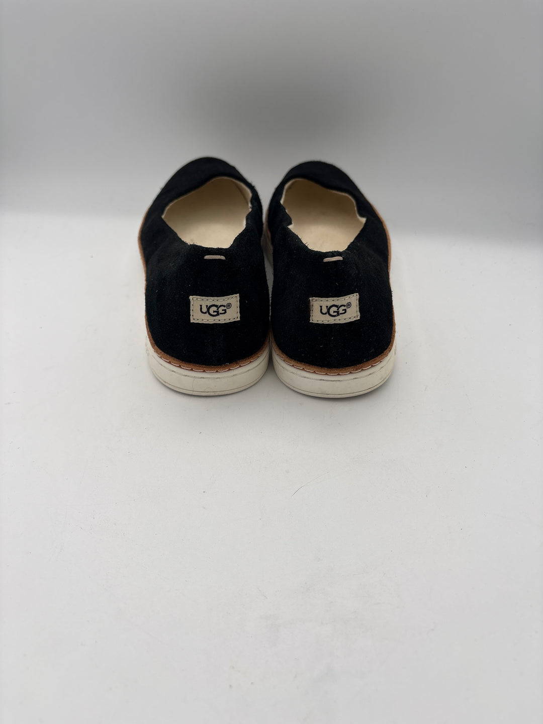 Women’s UGG Size 8 Black Suede Ballet Flats