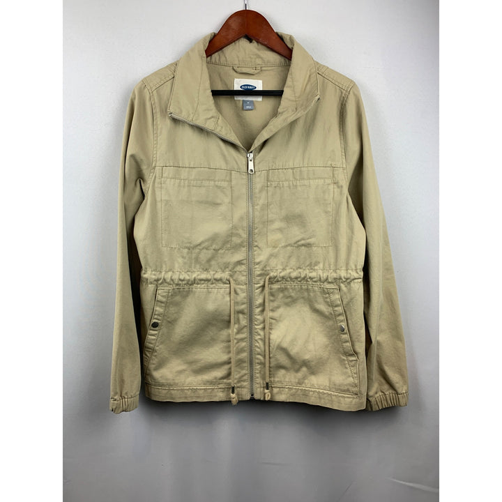 Women's GAP Beige Jaw String Coat Size M