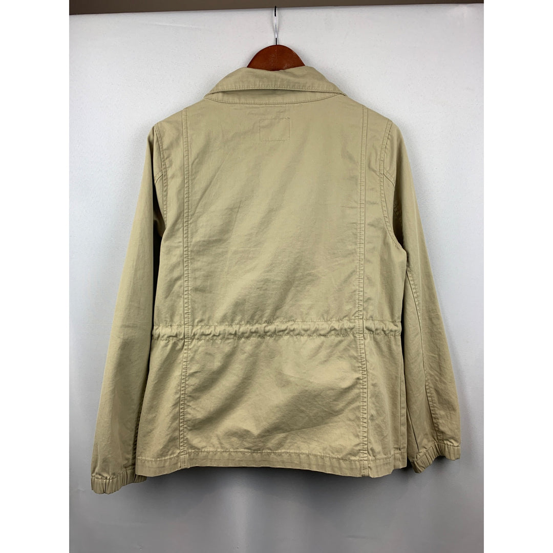 Women's GAP Beige Jaw String Coat Size M