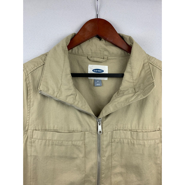 Women's GAP Beige Jaw String Coat Size M