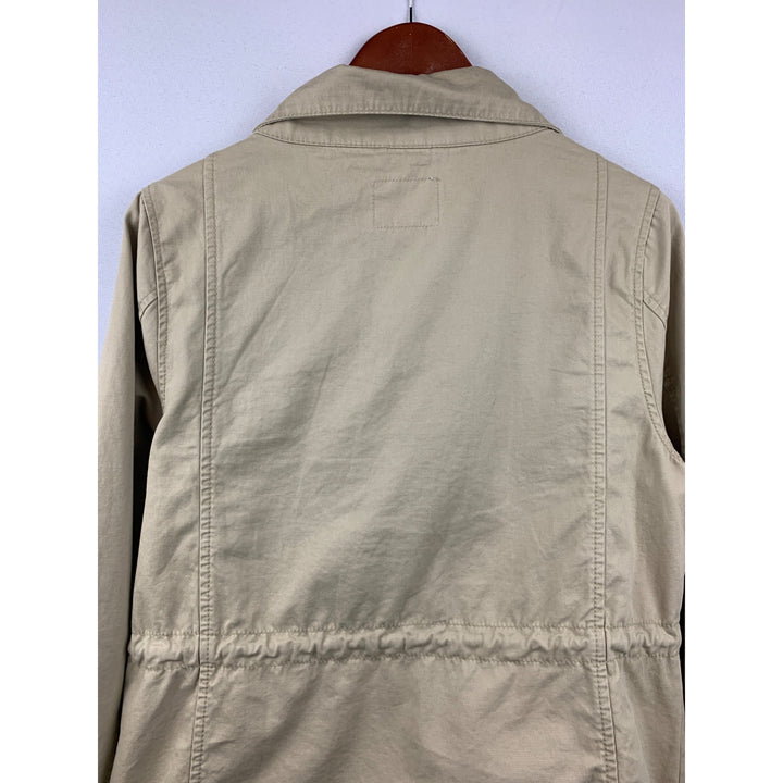 Women's GAP Beige Jaw String Coat Size M