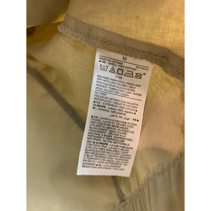 Women's GAP Beige Jaw String Coat Size M