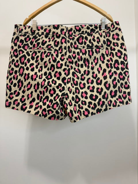 NY&amp;C Leopard Print Shorts NWT Sz16