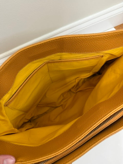 Tactica Elegant Protection Concealed Carry Satchel Butterscotch NWOT