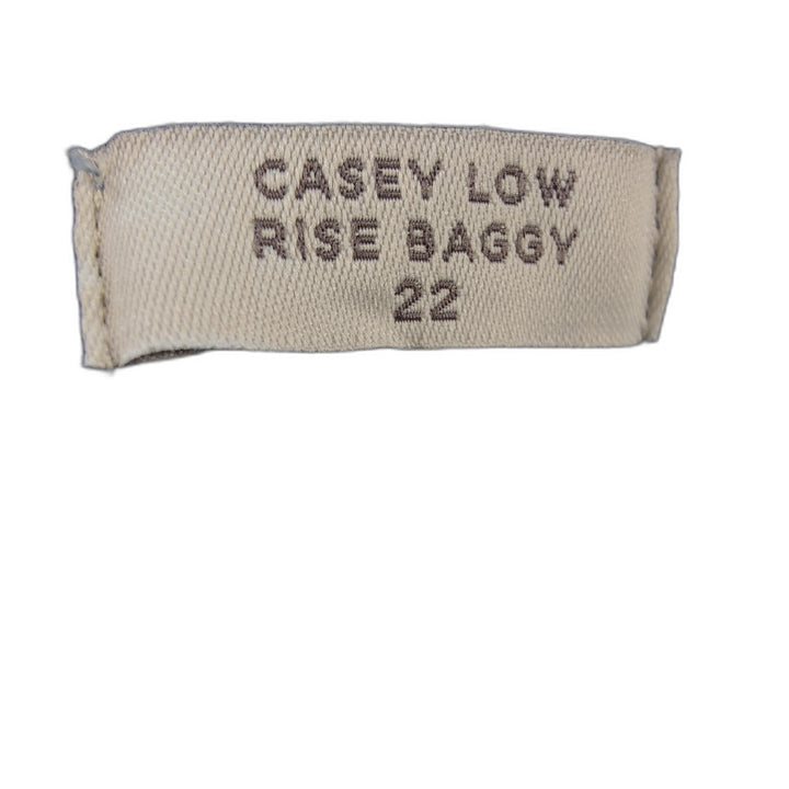 PacSun Casey Low Rise Baggy Jeans Women’s Size 22 Distressed Wide Leg Denim