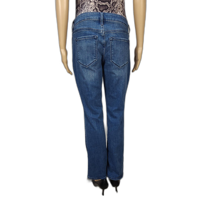 Old Navy Mid-Rise Boot-Cut Jeans - Size 6 Petite