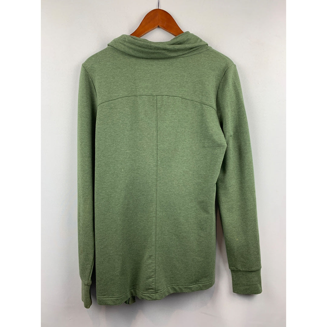 Women’s DanSkin Green Wrap Around Shirt Size M
