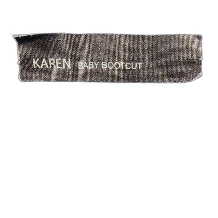 Karen Baby Bootcut Jeans - Women's Size 8 Dark Wash Denim