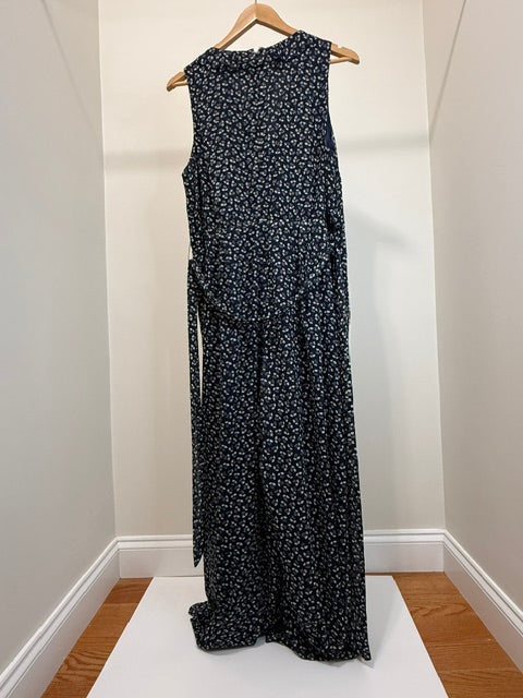 Point Sur x J.Crew Floral Wide Leg Jumpsuit Sz14