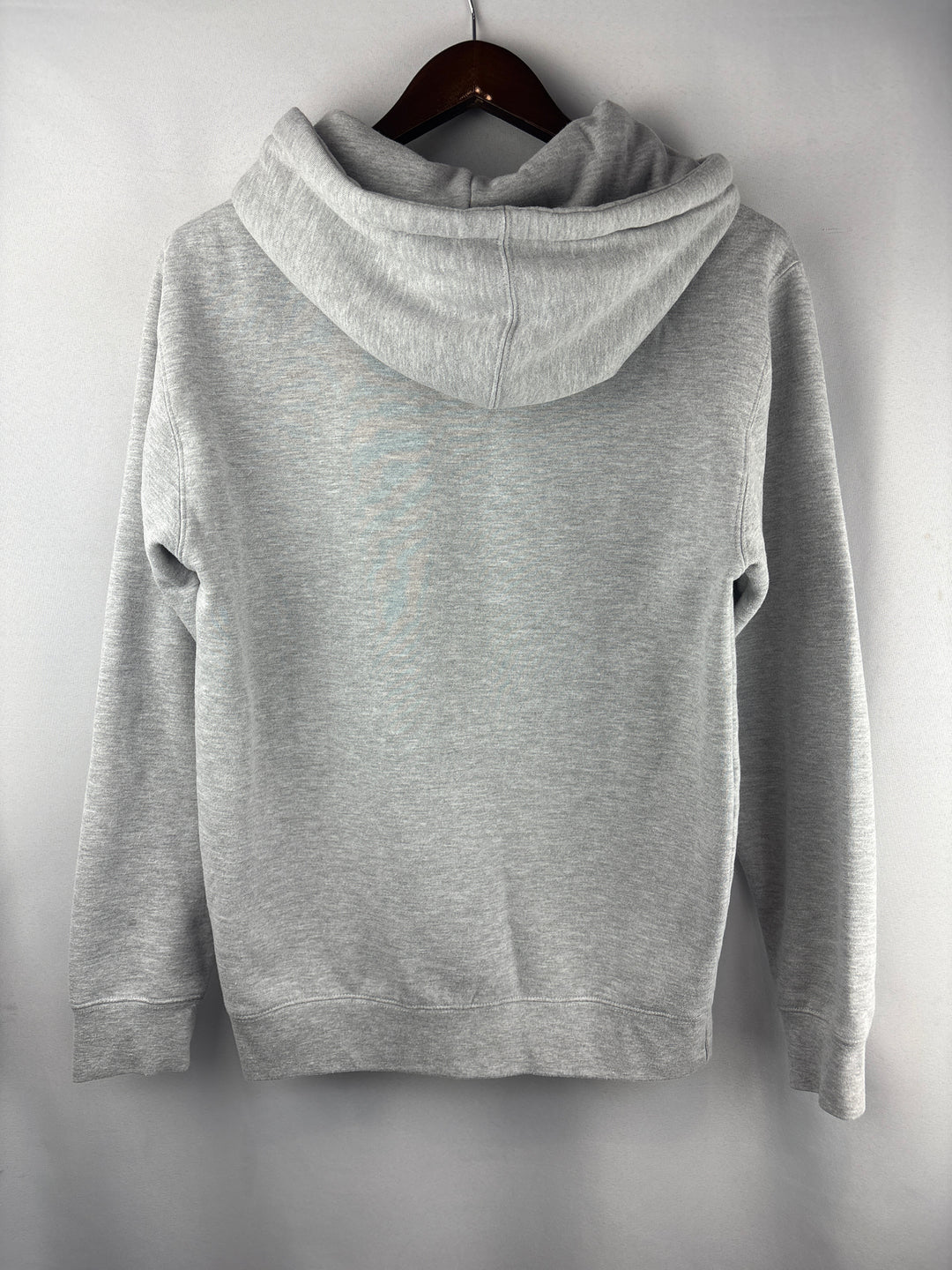 Women’s Independent Small Light Gray Graphic Zip Hoodie