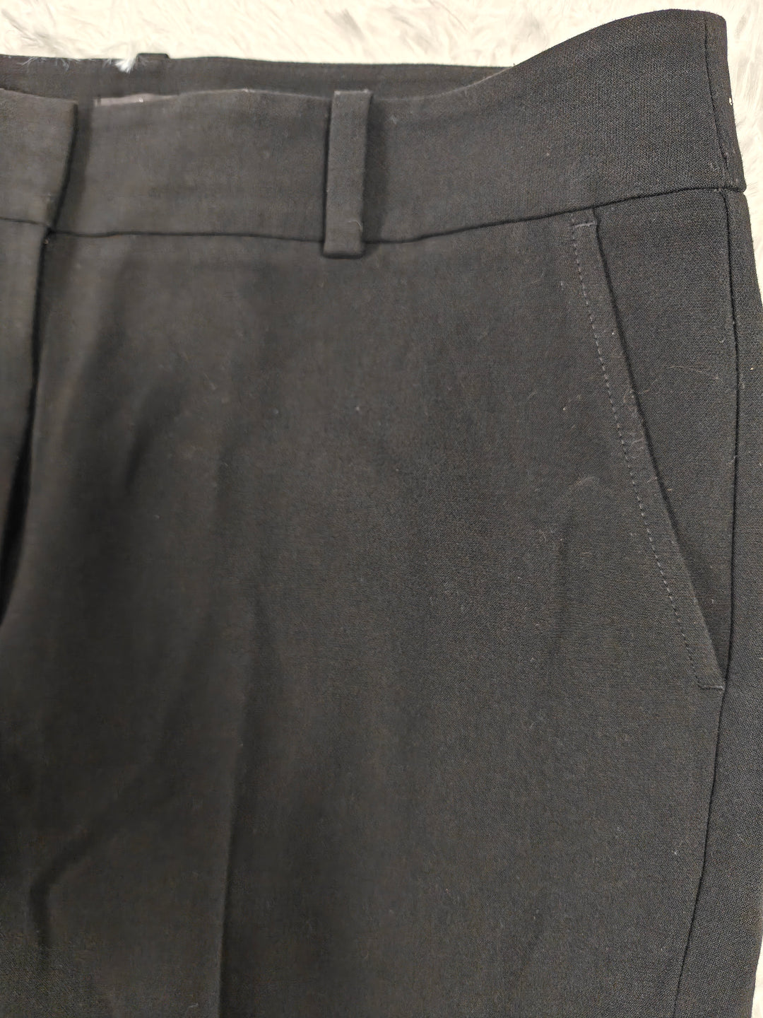Womens Ann Taylor LOFT Dress Pants Black Size 14