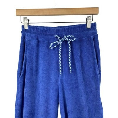 Women's Sundry *NWT* Blue Lounge Pants with Drawstrings, 100% Cotton - Size XS