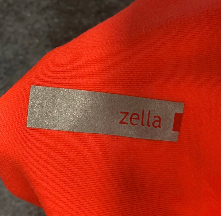 Zella Coral Ruched Zip-Up Athleisure Sporty Active Wear Long Sleeve Jacket Size S/P