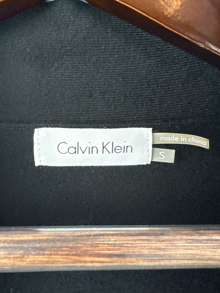 Women’s Calvin Klein Small Black Cropped Cardigan