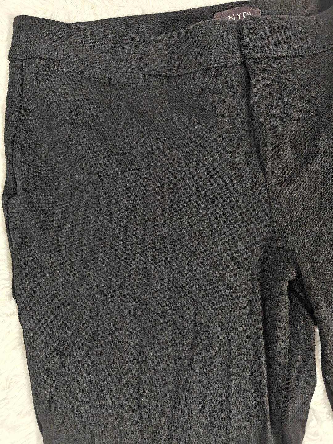 Womens NYDJ Lift Tuck Technology Dress Pants Black Size 12