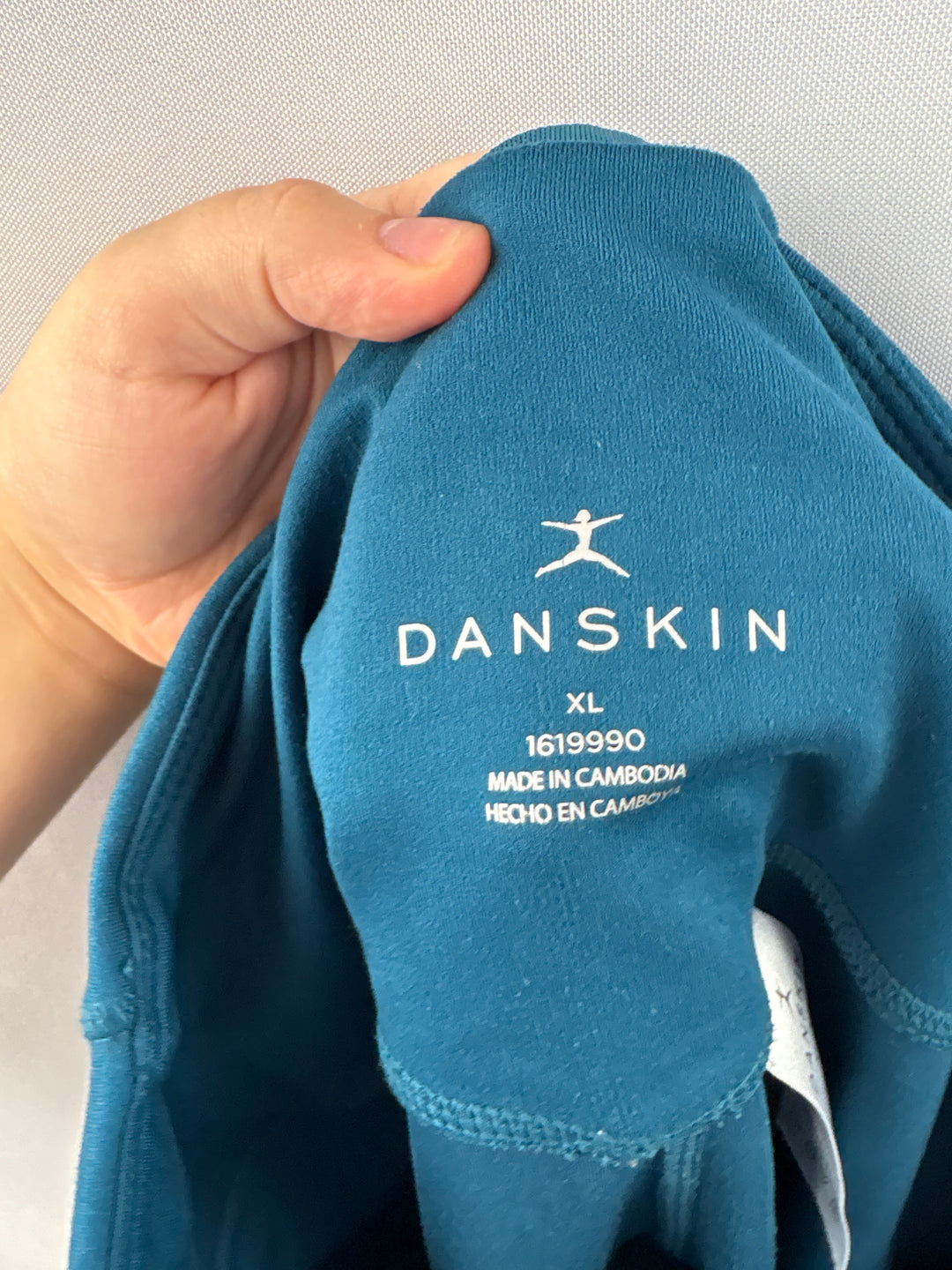 Women’s DanSkin XL Dark Teal Sports Leggings
