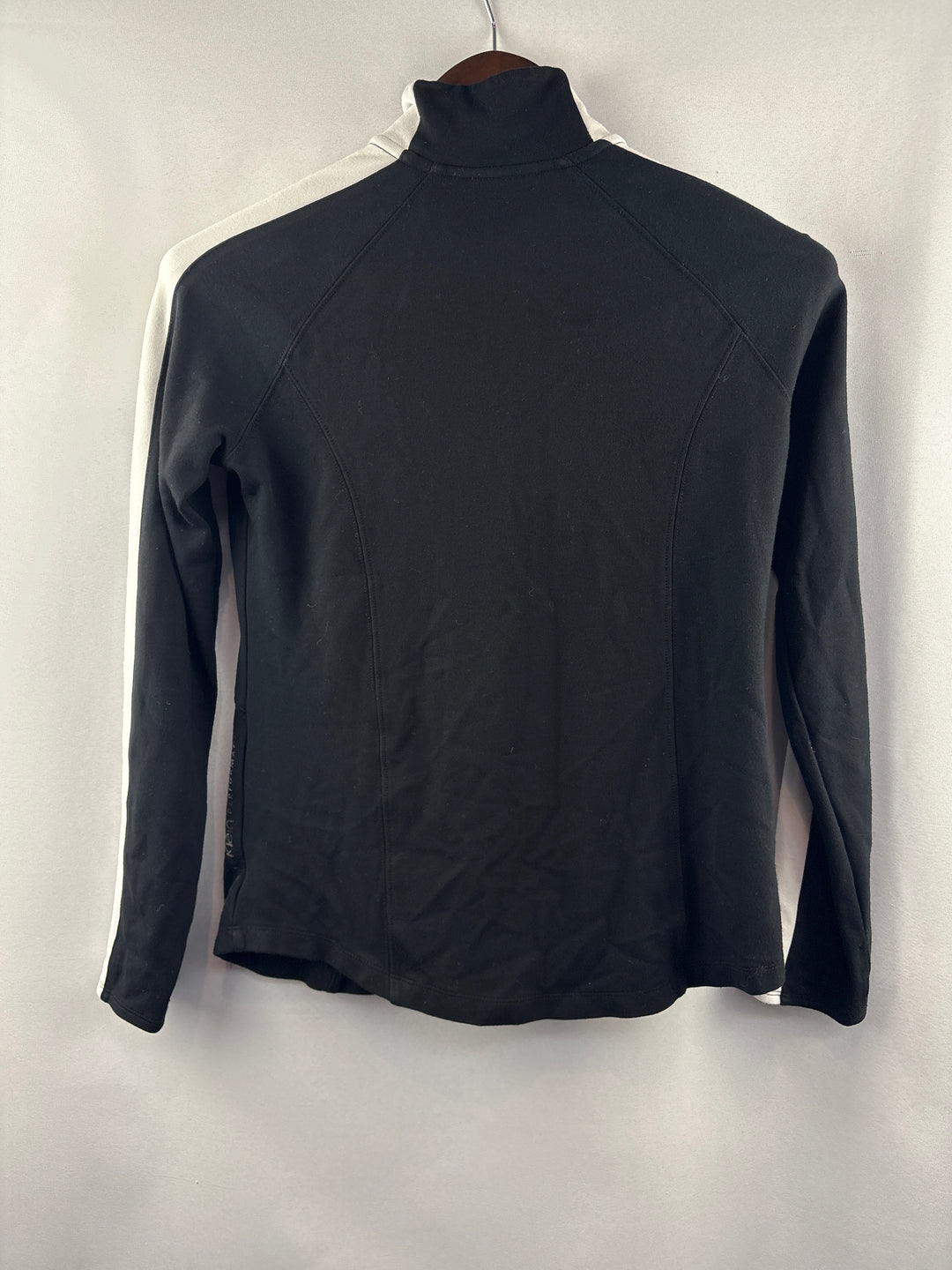 Women’s Calvin Klein Performance Small Black &amp; White Zip Jacket