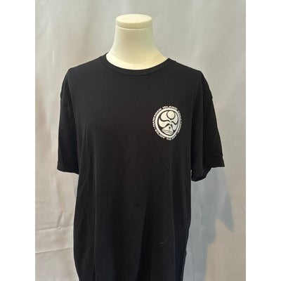 Hawaiian Island Creations Black Graphic T-Shirt Unisex Cotton Casual Wear L