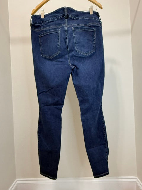 Torrid Super Soft Jegging (Dark Wash, Distressed, 27.5” Inseam) Sz14R