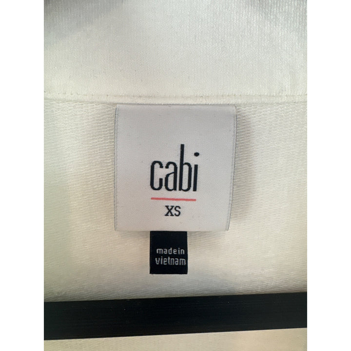 Women's Size XS Cabi Lighthouse Jacket White