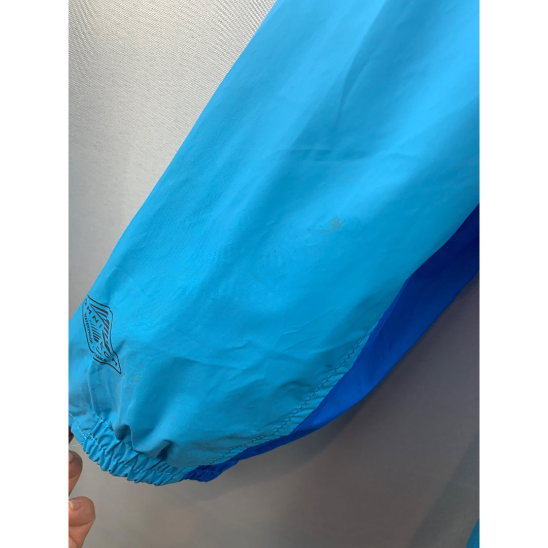 Women’s Columbia Blue Rain Jacket Size 1X