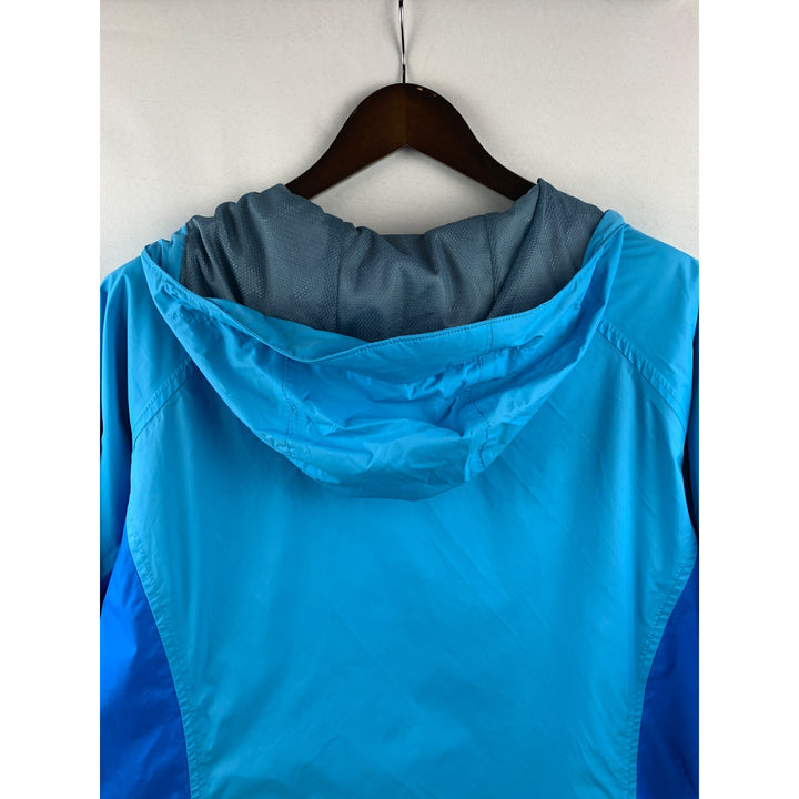 Women’s Columbia Blue Rain Jacket Size 1X
