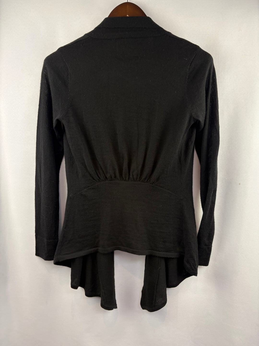 Women’s Víctor Alfaro Small Black Wool Cardigan