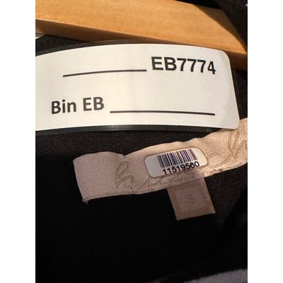 Hutch Eleanor Midi Short Sleeve Black/White Dress Size Small