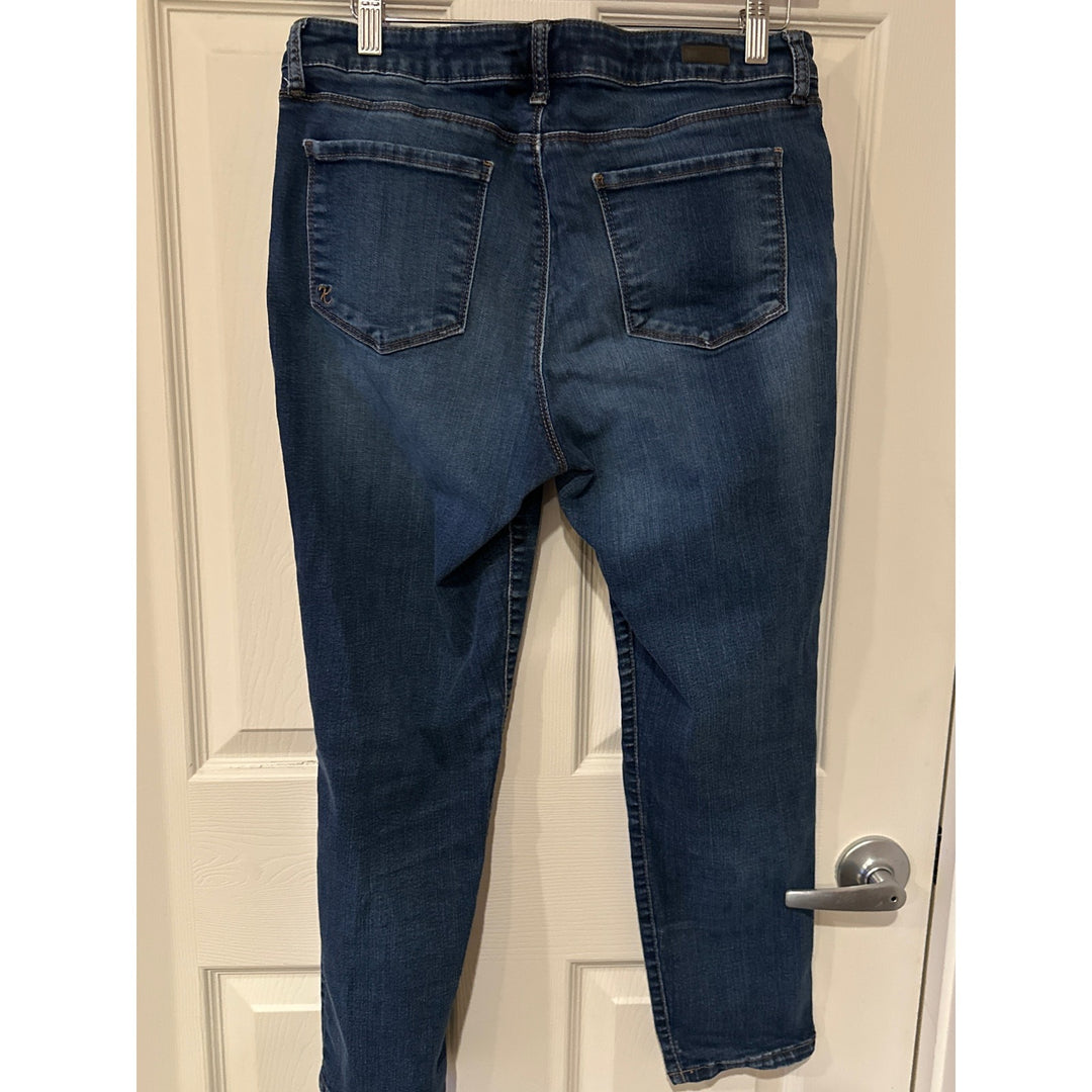 Kut From The Kloth Diana Kurvy Ankle Skinny Jeans Size 14W Womens Denim Pants