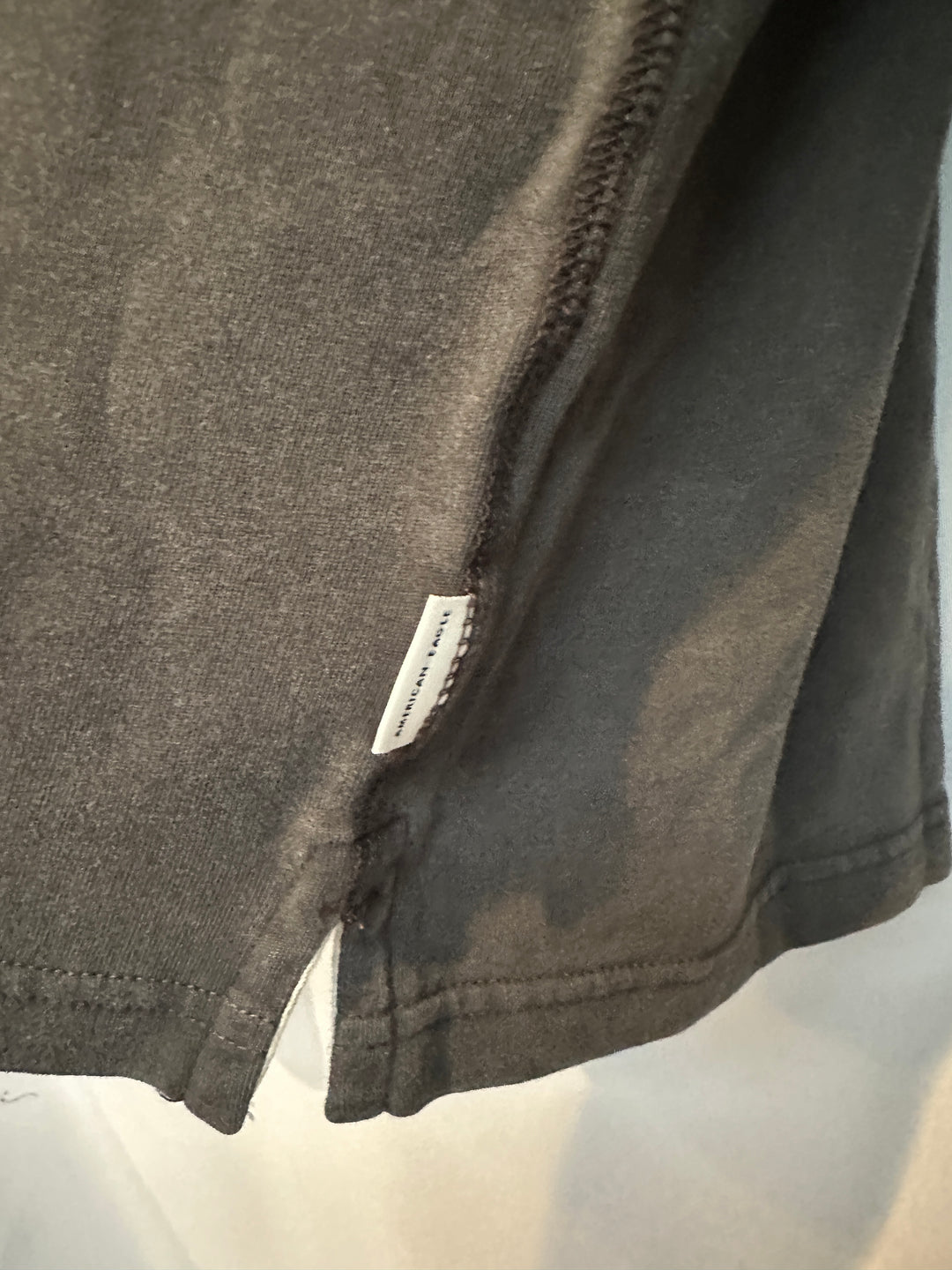 Men’s  American Eagle Boxy Fit Gray Jersey Size L