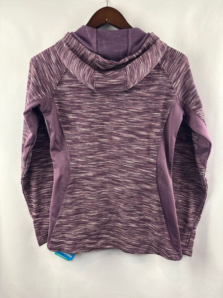 Women’s Columbia Small Purple Zip-Up Hoodie